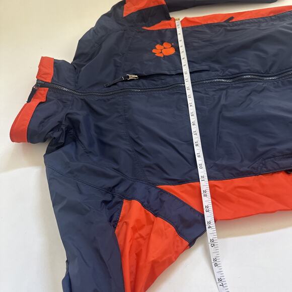 Vintage Columbia Clemson University Windbreaker Men Medium‎ Packable Jacket - Picture 9 of 11